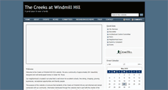 Desktop Screenshot of creeksatwh.org